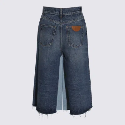 Chloé Dark Blue Cotton Jeans