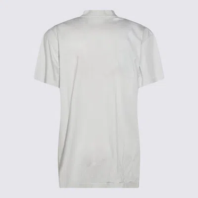 Balenciaga White T-shirt With Logo Printed On The Front And Torn Details In Cotton Woman