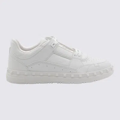 Valentino Leather Freedots Sneakers Studded Detailing