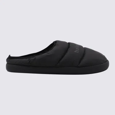 Balenciaga Polyamide And Fleece Alaska Slipper Shoes