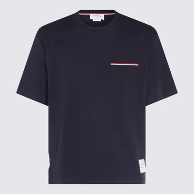 Thom Browne Jersey Cotton Short Sleeve Pocket Tee