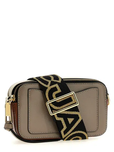 Marc Jacobs The Snapshot Crossbody Bags In Brown