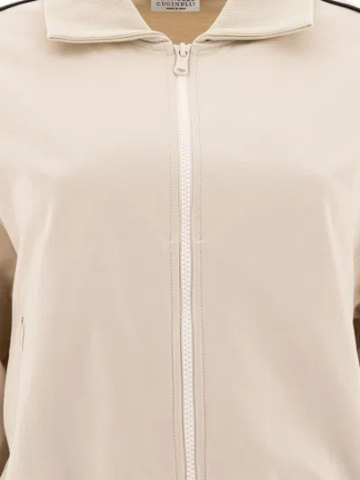Brunello Cucinelli Monili Embellished Track Jacket