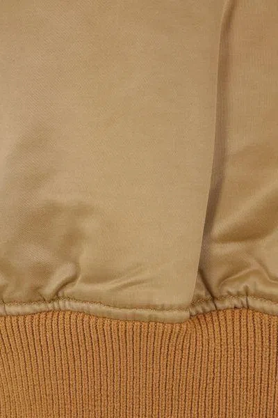 Mythinks Bomber-style Vest In Brown
