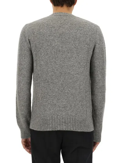 Dolce & Gabbana Melange Grey Nylon Blend Sweater