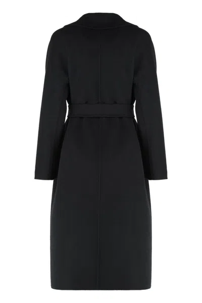 Max Mara Studio Cles Single-breasted Wool Coat