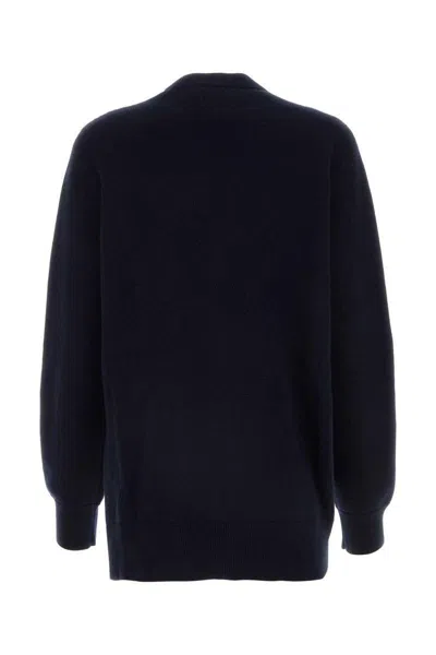 Loewe Cashmere Cardigan With Asymmetric Hemline