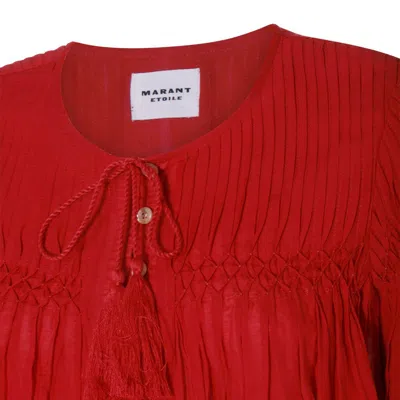 Shop Isabel Marant Étoile Fucsia Cotton Shirt