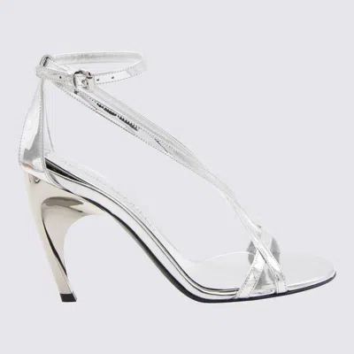 Alexander Mcqueen Twisted Armadillo 95mm Patent Sandals