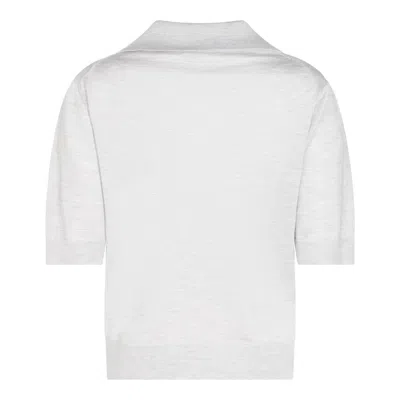 Malo Grey Wool Polo Shirt