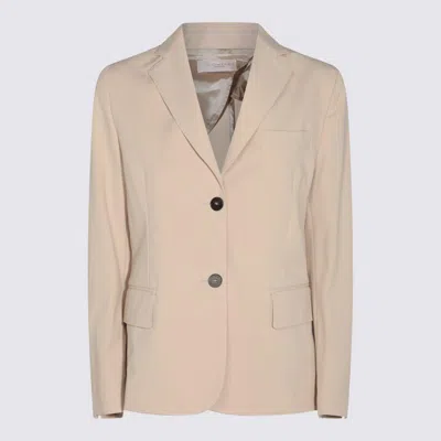 Montedoro Beige Cotton Casual Jacket