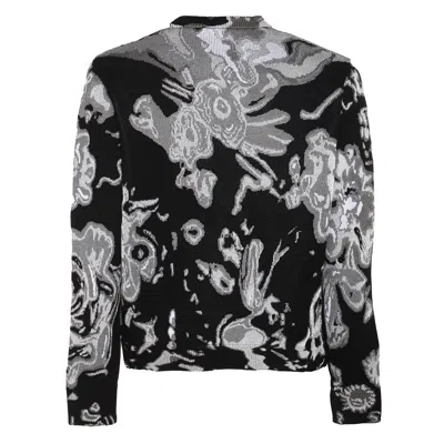 Alexander Mcqueen Abstract Pattern-jacquard Jumper