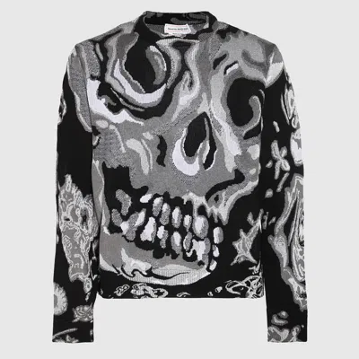 Alexander Mcqueen Abstract Pattern-jacquard Jumper
