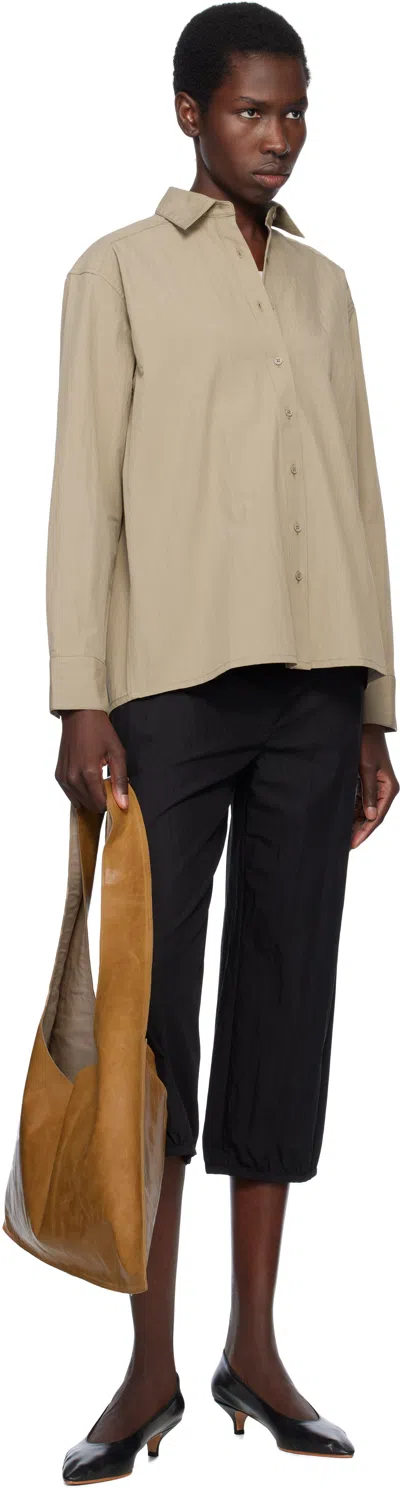 Still Here Khaki Lexington Shirt In Brown