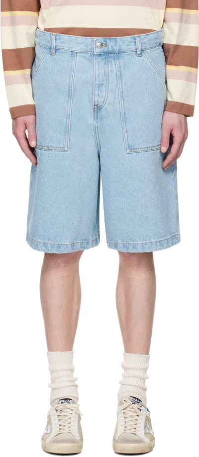 Maison Kitsuné Maison Kitsune' Cotton Denim Short Pants