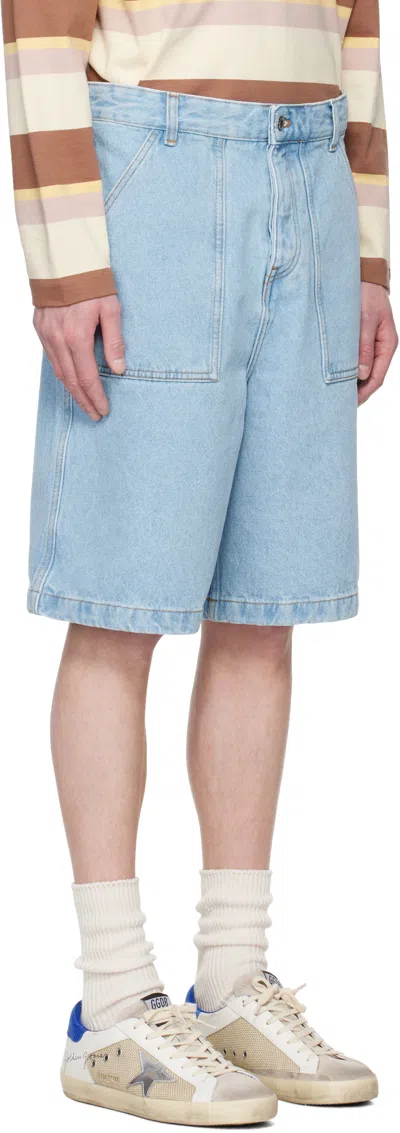 Maison Kitsuné Maison Kitsune' Cotton Denim Short Pants