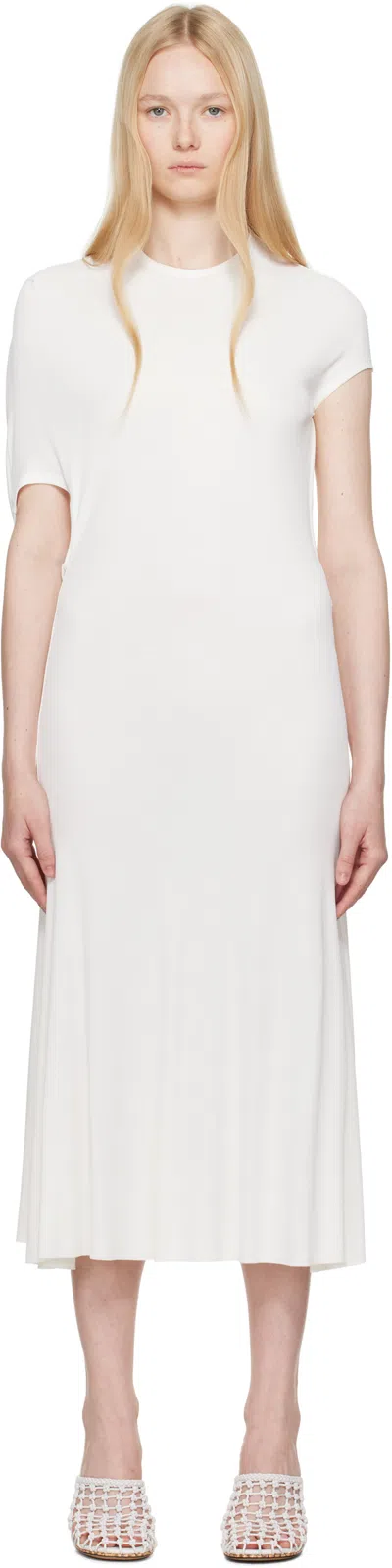 Jacquemus White La Croisière 'the Salerno' Midi Dress