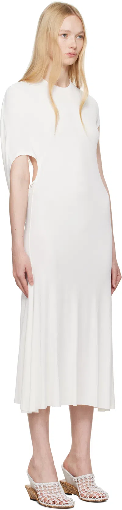 Jacquemus White La Croisière 'the Salerno' Midi Dress