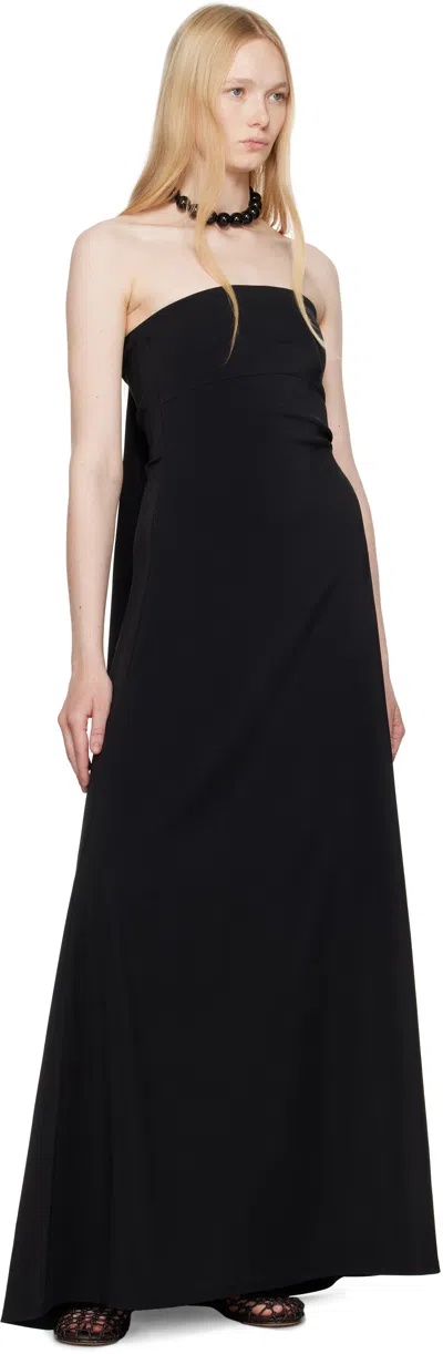 Jacquemus Black La Croisière 'the Bustier' Maxi Dress
