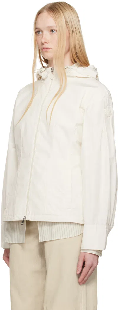 Moncler Charmeil Giubbotto In White