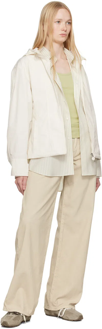 Moncler Charmeil Giubbotto In White