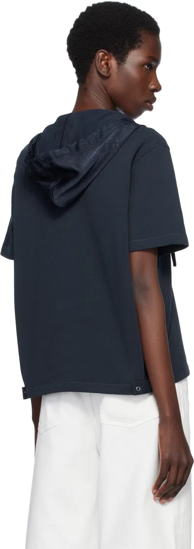 Still Here Navy Lucky Hoodie In Multi