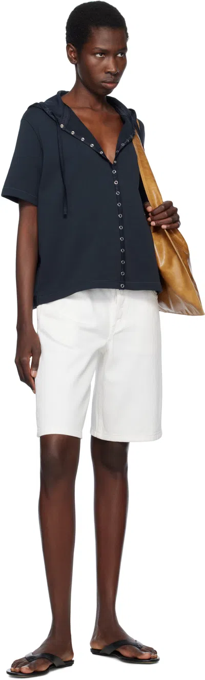 Still Here Navy Lucky Hoodie In Multi