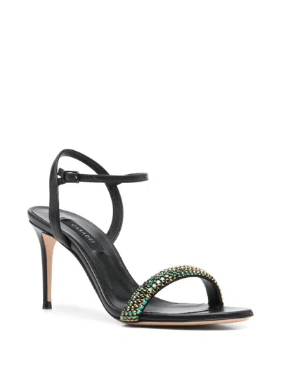 Casadei 80mm Crystal-embellished Sandals