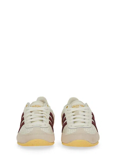 Adidas Originals Womens Offwhite Shadow Red Oran Japan Leather Low-top Trainers