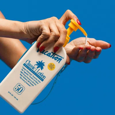 Vacation Classic Lotion Spf 50 Sun Lotion Jug In Transparent