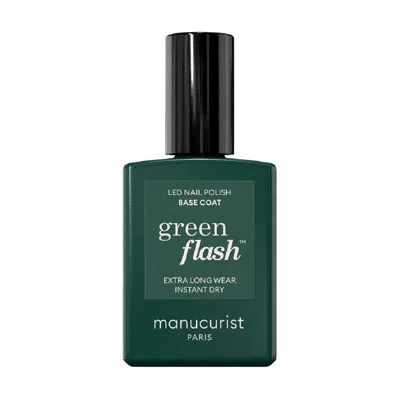 Manucurist Transparent Green Flash Base Coat 15ml