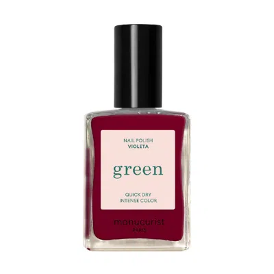 Manucurist Green Victoria Plum Nail Polish 15ml