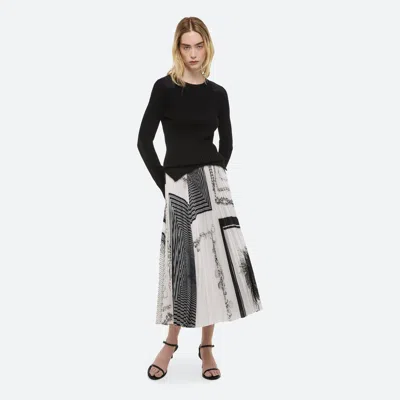 Helmut Lang Pleated Midi Skirt