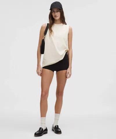 Lululemon All Yours Tank Top In Light Ivory