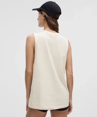 Lululemon All Yours Tank Top In Light Ivory