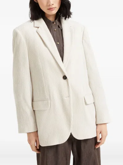 Brunello Cucinelli Corduroy Fluid Blazer