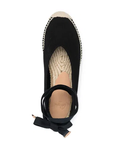 Castaã±er Gea Canvas Wedge Espadrilles With Braided Band