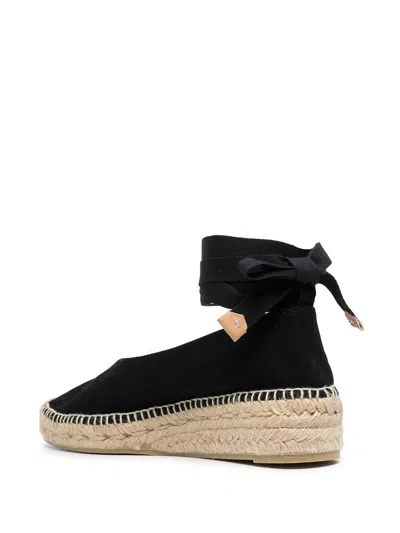 Castaã±er Gea Canvas Wedge Espadrilles With Braided Band