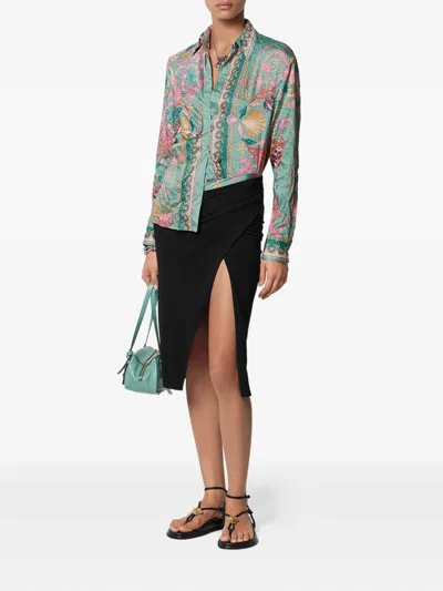 UNDERWATER BAROCCO 中长半身裙