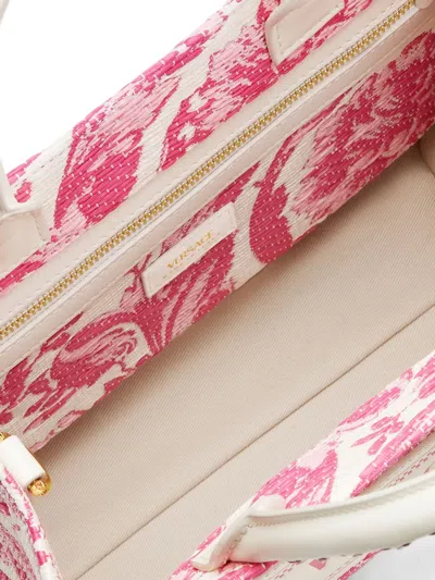 Versace Petit Fourre-tout En Raphia Barocco Athena