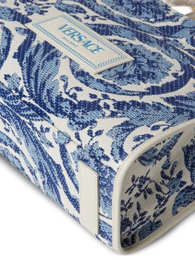 Versace Large Barocco Athena Tote Bag In Multi