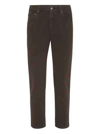 Brunello Cucinelli Straight Five-pocket Trousers