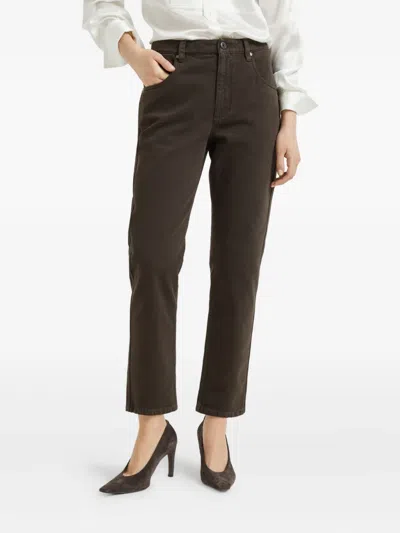 Brunello Cucinelli Straight Five-pocket Trousers