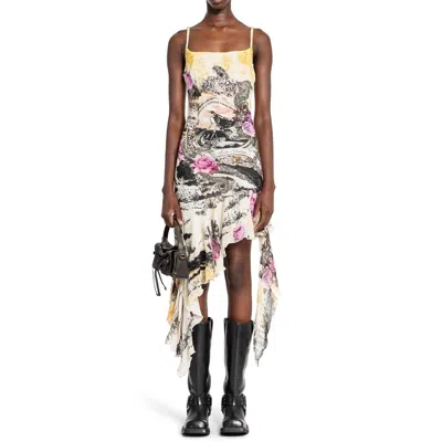 Acne Studios Printed Midi Dress