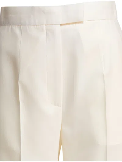 Alexander Mcqueen Tailored High-waist Trousers In Wool