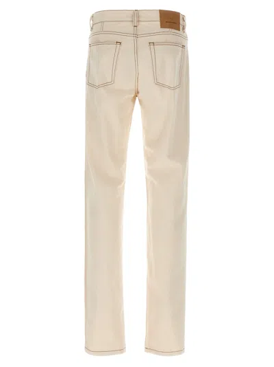 Ami Alexandre Mattiussi Logo Patch Straight-leg Jeans