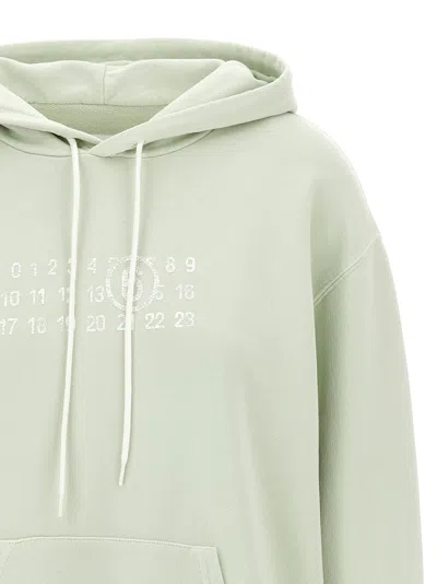 Mm6 Maison Margiela Numeric Signature Mm6 Sweatshirt Green