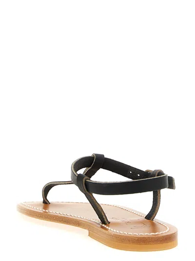 K.jacques Saint Tropez Petrone Sandals Black