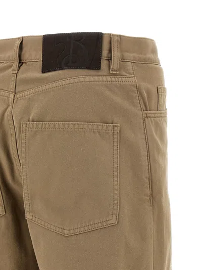 Burberry Trousers Featuring Wide Leg And 5 Pockets