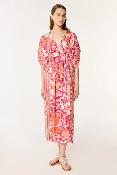 Poupette St Barth Long Kaftan Amaya